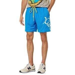 Diet Starts Monday Slant Mesh Shorts Electric Blue LG